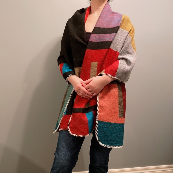cashmere/wool scarf OP Burberry imitation